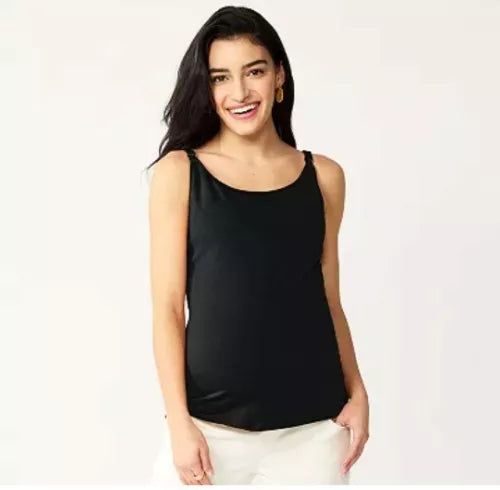 Sonoma Nursing Cami Large Black