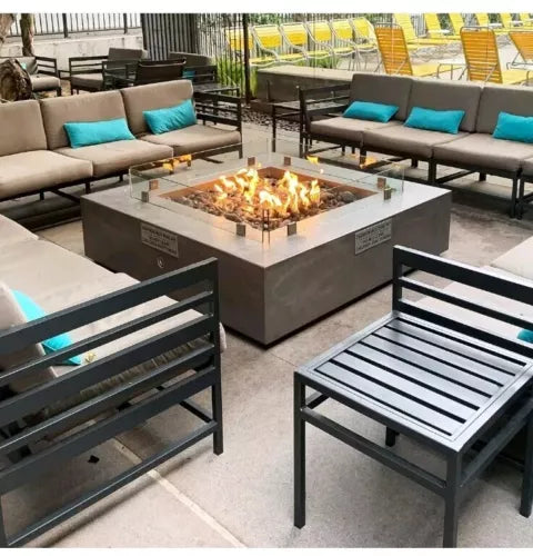 Stanbroil 30 Inch Round Fire Pit Burner Ring for Natural Gas & Propane Fire P...