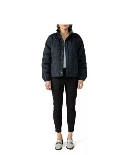 Social Standard By Sanctuary Ladies Quilted Jacket Black