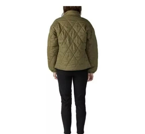 Social Standard By Sanctuary Ladies Quilted Jacket Green