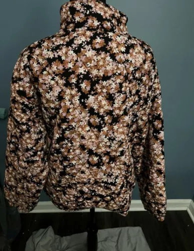 Social Standard By Sanctuary Ladies Quilted Jacket Floral