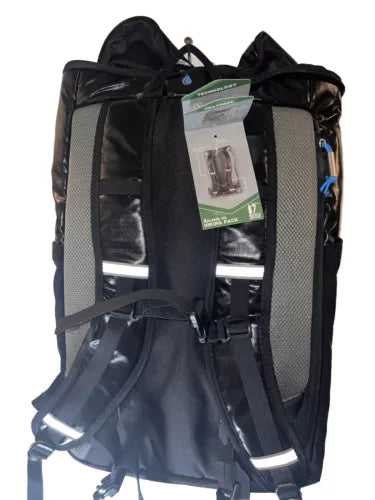 Timber Ridge Xplorer 25L Hiking Pack Black 500D Waterproof Durable NWT Fast Ship