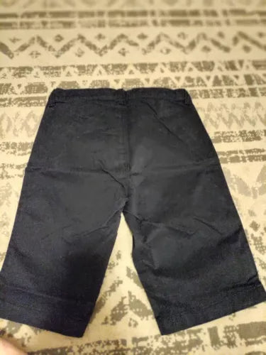 Tommy Hilfiger Adaptive Navy Blue Shorts Hook & Loop Closure 14 Youth
