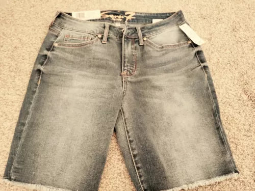 Seven7 Sunset Frayed Hem Shorts SIZE 6