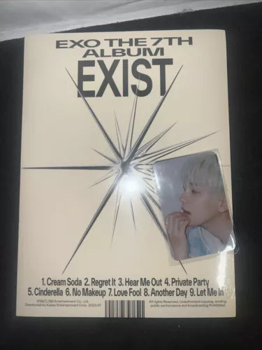 sh3 EXO Exist Photobook Version - Random Cover - incl. 112pg Photobook + more