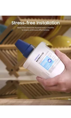 SAMSUNG Genuine Filter for Refrigerator Water and Ice, Carbon Block  DA29-00003G