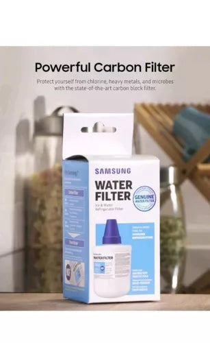 SAMSUNG Genuine Filter for Refrigerator Water and Ice, Carbon Block  DA29-00003G