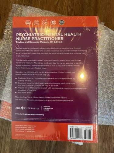 Psychiatric-Mental Health Nurse Practitioner Review and Resource Manual, 4th....