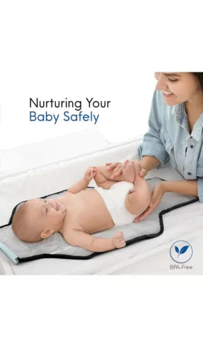 Portable Changing Pad for Baby - Portable Diaper Changing Pad with Large Storage