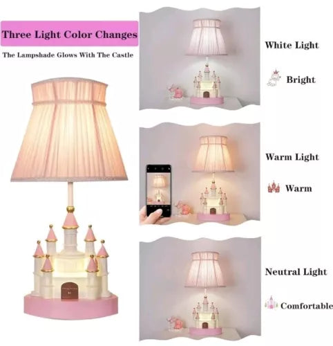 Table Lamp LED Warm Desk Lights Indoor Bedroom Bedside Children's Room Decor New