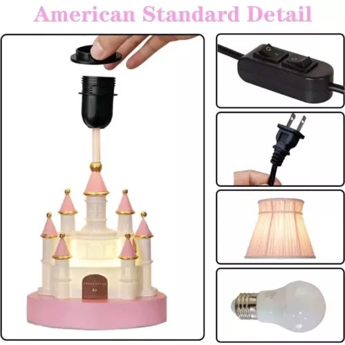Table Lamp LED Warm Desk Lights Indoor Bedroom Bedside Children's Room Decor New