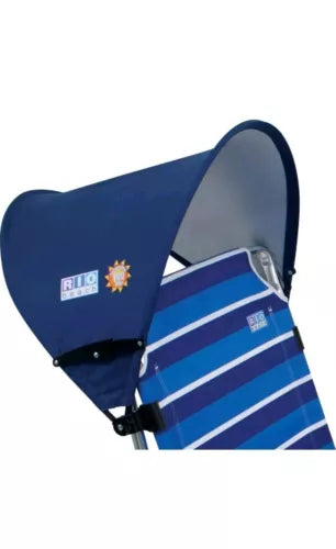 Rio Beach MyCanopy Personal Chair Sun Shade Navy
