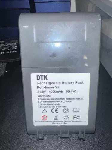 Lithium-ion Rechargeable Battery Pack for V8 4000mah ( 21.6V 86.4wh ) Dyson V8