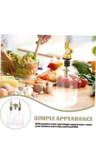 12 Oz Olive Oil Dispenser Bottle Kitchen Elegant Olive Oil Glass Dispenser Bottl