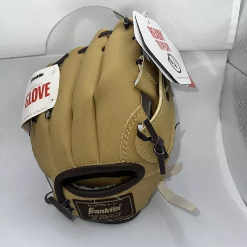 Franklin Sports RTP 8.5" Teeball Glove Right-Handed Thrower Camel/Brown