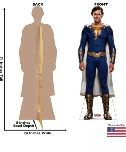 FREDDY FREEMAN Shazam Fury of the Gods Lifesize CARDBOARD CUTOUT Standup Standee