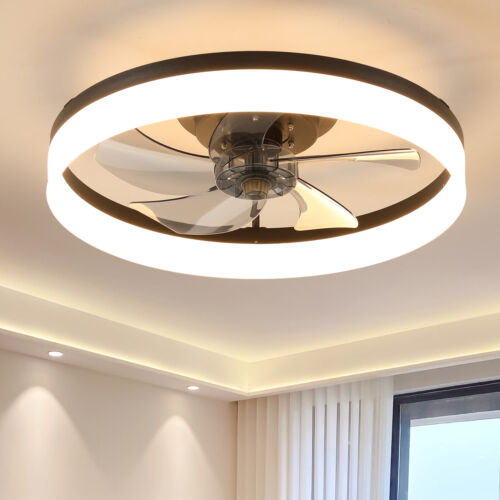 Modern Crystal Ceiling Light Fixture H 5.89'' x W 8.66' Mini Flush Mount Crystal