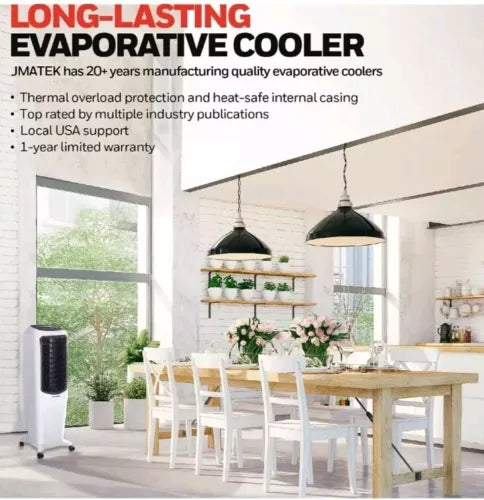 Honeywell 470CFM Cooling TC50PEU Indoor Portable Evaporative Air Cooler Fan