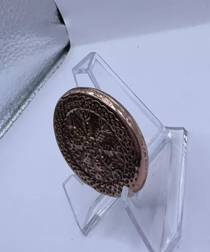 Hand Poured COPPER Double Sided Viking COIN .999 Bullion Round Hand Made