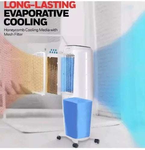 Honeywell 470CFM Cooling TC50PEU Indoor Portable Evaporative Air Cooler Fan