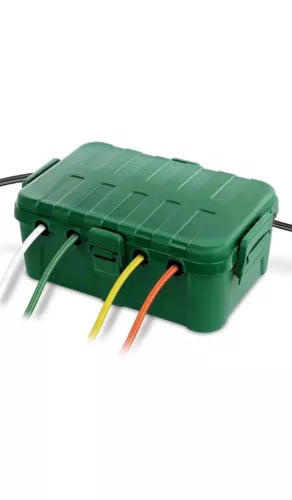 Large Outdoor Electrical Box (12.5 x 8.5 x 5 inch) Waterproof Weatherproof White