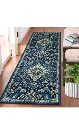 2x8 Long Hallway Runner Rug Area Rug Oriental Traditional Area Rug Non-Shedding