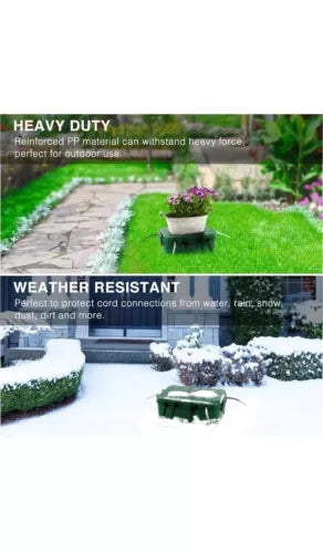 Large Outdoor Electrical Box (12.5 x 8.5 x 5 inch) Waterproof Weatherproof White