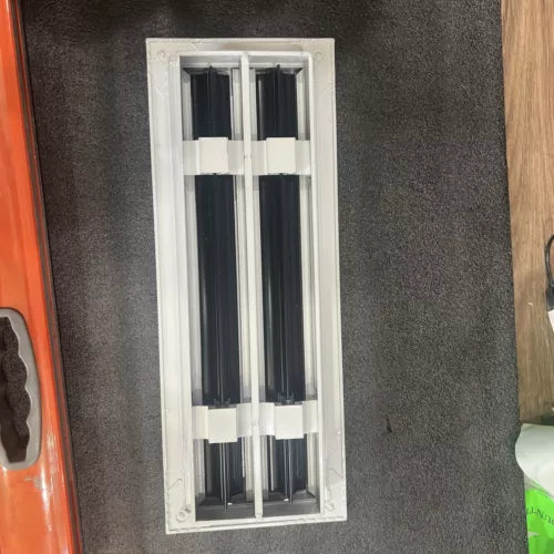 14x4 Modern AC Vent Cover White Air Vent - Standard Linear Slot Diffuser