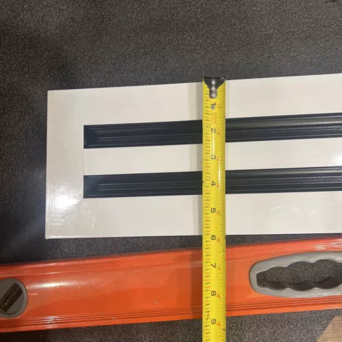 14x4 Modern AC Vent Cover White Air Vent - Standard Linear Slot Diffuser