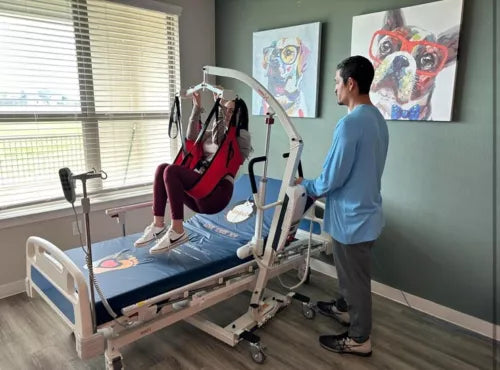 Hoyer Lift Sling, Patient Lift Sling, Commode Swing 80-250 Pounds