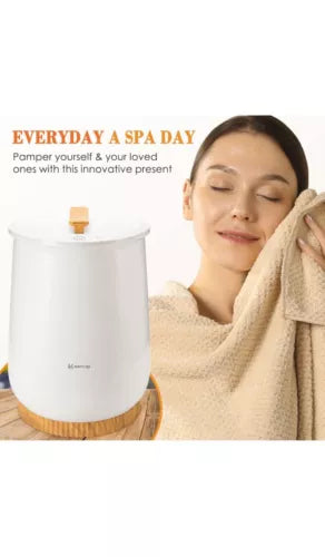 Keenray Luxury Bucket Towel Warmer CL1 Auto Shut Off Fits Up to Two 40"X70"