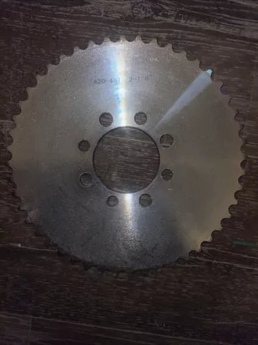 Go Kart Sprocket,48 Tooth for 40/41/420 Chain,Sprocket for Go Karts and Mini ...