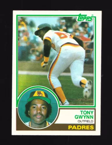 1983 Topps Tony Gwynn San Diego Padres #482 Rookie RC VERY SHARP CARD LOOK ⭐ CC