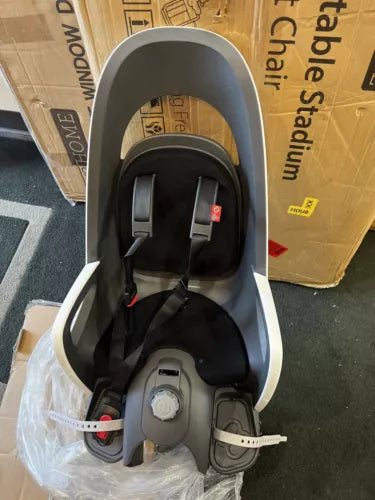 Hamax Caress HAM553071 C3 Rear Child Bike Seat Frame Mount White/Gray #3330 MINT