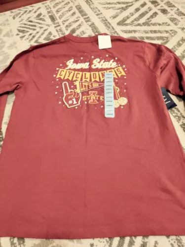 Iowa State Long sleeve New Large