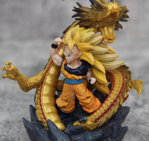 Goku Figure,Son Goku Anime Statues Figurine Kakarotto PVC Action Figure Fist