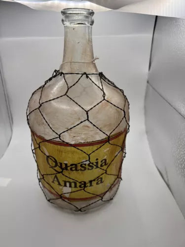 18” Antiqued Glass Vase / Jar Decor