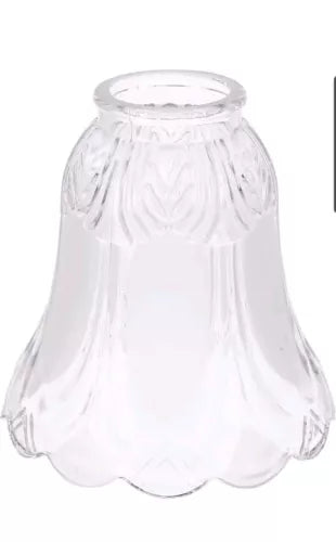 Glass Frosted Lampshade Bell Shades Globe Light Fixtures Chandelier