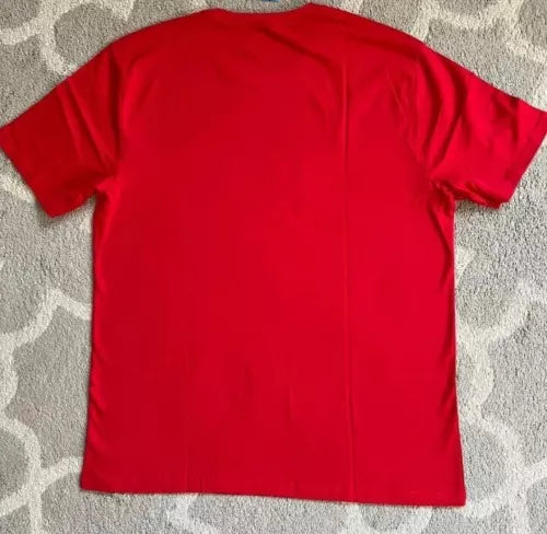Hurley Men's Short Sleeve Graphic Cotton T-Shirt Unity Red Size New Large