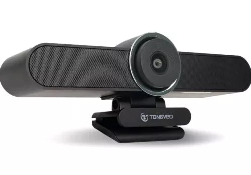 Wide Angle Webcam with Microphone and Speaker, Conference Room USB 1080P 60fp...