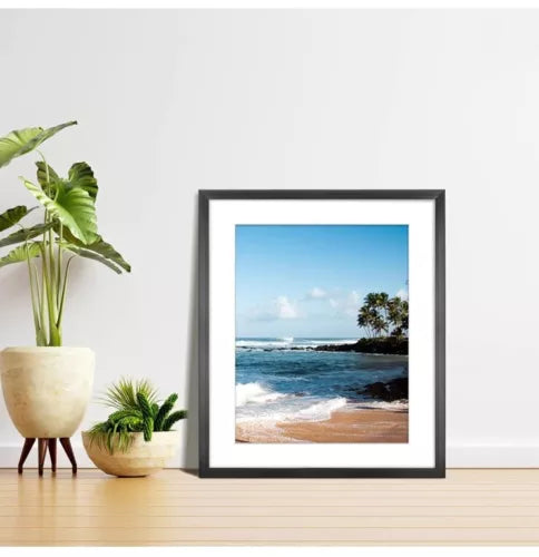 20 X 24 Poster Frame 2 Packs Black, Display Pictures 16X20 with Mat or 20X24 wit