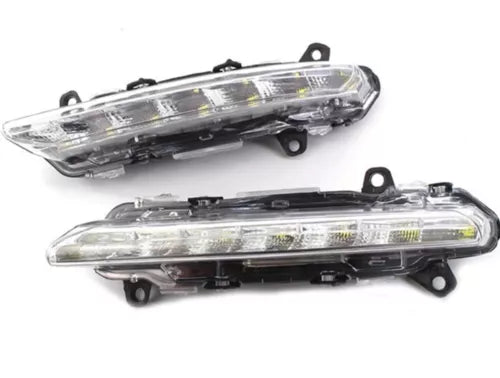 LED Bulb DRL Daytime Running Fog Lights For MERCEDES S-Class W221 Kit 2008-2013