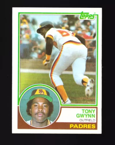 1983 Topps Tony Gwynn San Diego Padres #482 Rookie RC VERY SHARP CARD LOOK ⭐ WW