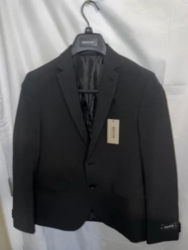Kenneth Cole Reaction Men's Techni-Cole Suit Separate Suit Jacket, Grey, 16 Reg