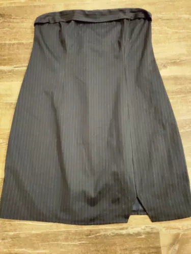Wild fable Pinstripe Skirt Gray Pinstripe medium