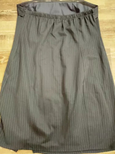 Wild fable Pinstripe Skirt Gray Pinstripe medium
