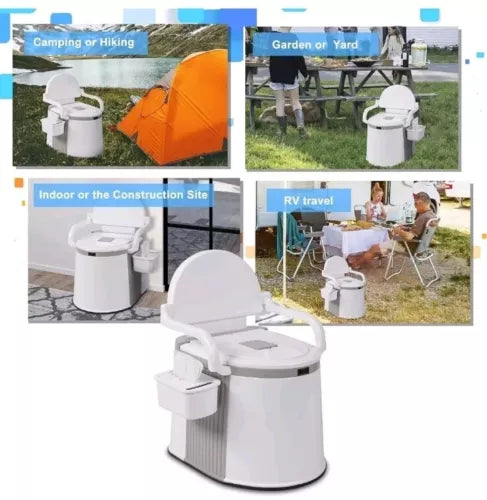 Portable Toilet Travel Camping Outdoor Indoor Commode Potty Fishing Toilet