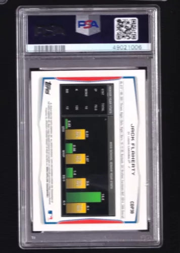 2014 Bowman Chrome Draft Picks Jack Flaherty RC #CDP30 PSA 10 Gem Mint