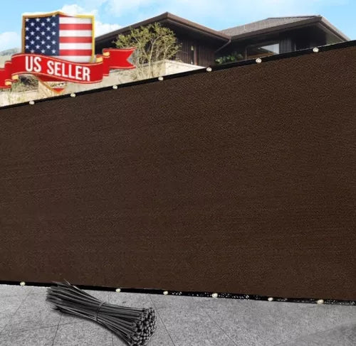 Premium Privacy Screen Fence cover 6ftx50ft Heavy Duty Mesh Construction Gardens