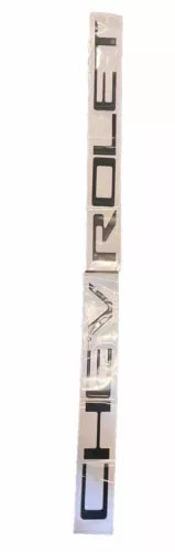3D Tailgate Insert Letter Emblem for Chevrolet Silverado 1500 2500HD 2019-2023